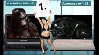 Alienware m15 r4 vs Predator Acer Helios 300 Laptop Xhallenge 2021