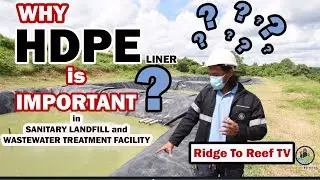 Применение установки HDPE-подложки в SLF и WWTF | Ridge to Reef
