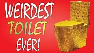 7 Most Weird Toilet In The World -  The Fabulous Flush Toilet