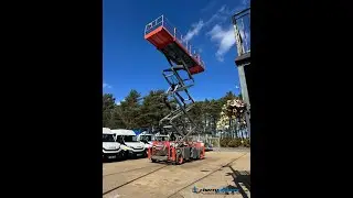 2006 SKYJACK 9250 SCISSOR LIFT ACCESS PLATFORM CHERRY PICKER DIESEL 4X4 17.2 M - DEMO VIDEO