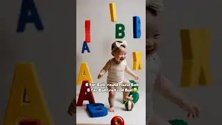 A FOR APPLE , B FOR BALL KIDS  RHYMES