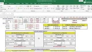 STAAD PRO VS EXCEL SPREADSHEET_CONC BEAM ANALYSIS & DESIGN