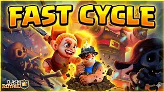 INSANE NEW FAST CYCLE! ⚡ Rune Giant + Miner is BROKEN in Clash Royale