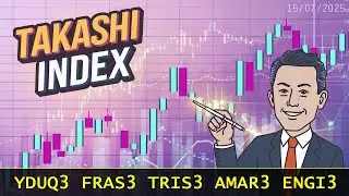 YDUQ3 FRAS3 TRIS3 AMAR3 ENGI3 revers&atilde;o na bolsa com o TAKASHI INDEX | 15/07/2025