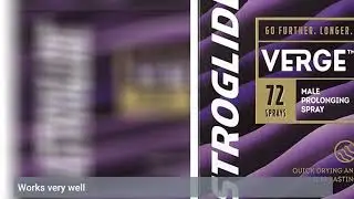 User Review: Astroglide Verge Prolonging Delay Spray & Desensitizing Spray for Men, 0.2 fl. oz.