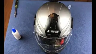 Toto moto #1 demontaż wizjera, montaż pinlocka w kasku LS2 FF902