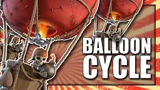 INSANE BALLOON CYCLE | 2.9 Balloon Cycle In Clash Royale | Grand Challenge