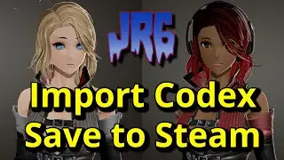 Import Codex Save to Steam ; Code Vein PC file data location ; 2023 ; ita eng ; how to