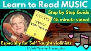 De Bériot Violin Method | Analysis | Learn to Read Violin Notes