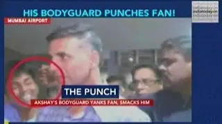 Akshay Kumar's Fan Punched By Body Guard