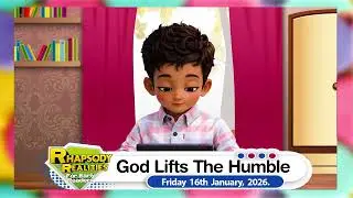 🗣️😃 𝙂𝙤𝙙 𝙇𝙞𝙛𝙩𝙨 𝙏𝙝𝙚 𝙃𝙪𝙢𝙗𝙡𝙚 ~Today&rsquo;s Rhapsody of Realities for Early Readers -Friday 16th January, 2026