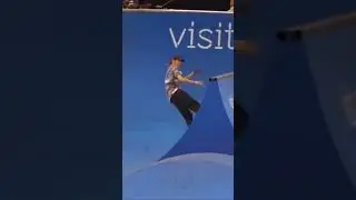 XGames gold medalist Ivan Federico 🇮🇹 skating all over the massive Simple Session course.  ✈️🙌