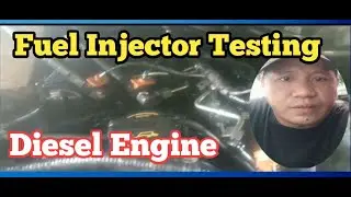 Fuel Injector Testing Diesel Engine