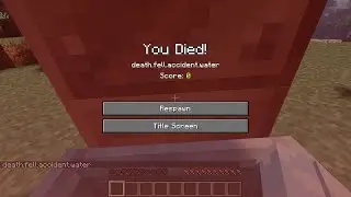 Minecraft: Wait, what? Death message glitch