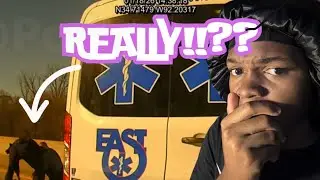 HE STOLE AN ABMBULANCE TRUCK!!!!!