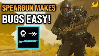 Helldivers 2 - Speargun makes Bugs EASY! Super Helldive (SOLO Full Clear)