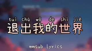 退出我的世界 (tui chu wo de shi jie) mmsub lyrics
