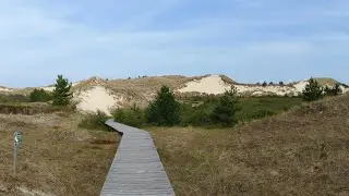 Amrum: Bohlenweg im D&uuml;nental: 360&deg; Panorama