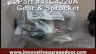 LiftMaster Part #41C4220A Gear & Sprocket Assembly Garage Door Opener Parts Kit