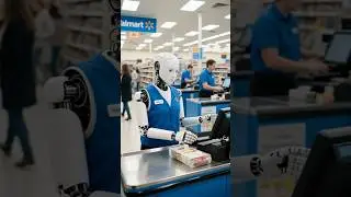 Robot Cashier in Action