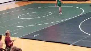Griffin Porter's first JR High School wrestling match