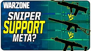 Top 3 BEST Sniper Support Guns & Setups in Warzone!