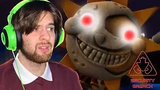 Sunrise is SO CREEPY! FNaF Security Breach #Shorts