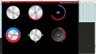 Knob Widget for Kivy
