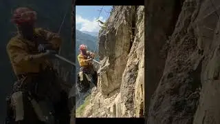 Vertigo Ventures: Expert Rope Access Teams Defy Gravity! #rockfall #rockslide