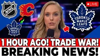 BREAKING NEWS! HUGE FLAMES STAR GOES TO THE LEAFS! NHL CONFIRMS TRADE RUMORS! MAPLE LEAFS NEWS TODAY