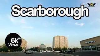 Scarborough Ontario Canada Driving 2020