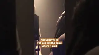 Ant Glizzy tells Fat Yee Put the paint where it ain&rsquo;t 🎨!