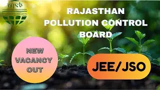 RSPCB New Vacancy 2025 | RSPCB JSO & JEE Notification and Syllabus & Prepration Startagy