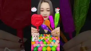 Sweet Candy snacks p715#mukbang #candy 