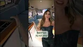 Barefoot by nuCamp is a cute Trailer #traveltrailer #rvlife #rvliving