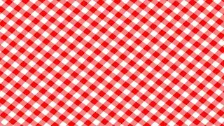 Cozy Red Gingham Picnic Pattern |  10 Hours of Aesthetic Background Screen