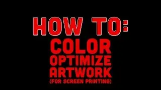 How To Optimize Your Files Before Color Separating