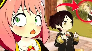 Anya e Becky sendo ESPIONADAS por Loid Forger no Spy x Family Vr