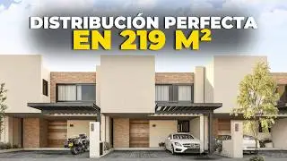 Diseño de casa Moderna con 3 recámaras