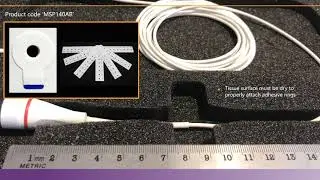 Standard Probe for Blood Flow from Tissue Surfaces with Adhesive Ring [MSP100NX and MSP140AR]