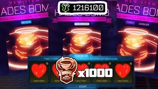 BIGGEST TOURNAMENT REWARDS TRADE UP EVER IN ROCKET LEAGUE (1000 PROSPECT CUPS WORTH OF ITEMS)