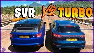 FORZA HORIZON 5 - PORSCHE CAYENNE TURBO vs LAND ROVER RANGE ROVER SPORT SVR