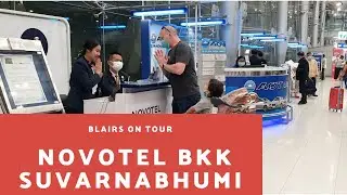 STAYING AT AIRPORT HOTEL IN BANGKOK -- NOVOTEL SUVARNABHUMI ARPORT HOTEL