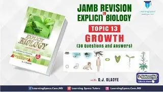 Topic 13: JAMB Biology - Growth (30 Questions and Answers)