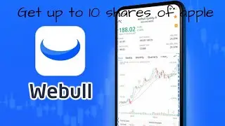 New WEBULL PROMO! Get up to 10 shares of Apple stock! Must link a bank for this!!