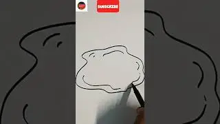 Draw a simple pond using these simple steps #shorts #ashortaday Canvassing Passion