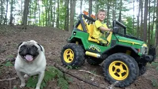 JOHN DEERE OFF ROAD 4X4 JEEP FOR KIDS