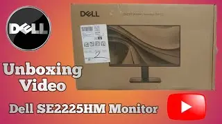Unboxing the 22-inch Dell Ultrasharp Gaming Monitor