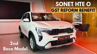 Kia Sonet HTE (O) 2025 | Huge Price Cut After 18% GST Full Details