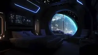 Sleep Better Tonight with DEEP BASS White Noise! Starship Sleeping Quarters